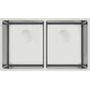 Virtuvinė plautuvė Deante Egeria ZPE_020A, Brushed steel