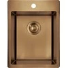 Virtuvinė plautuvė Deante Olfato Precious, ZPO_C10E, Brushed bronze