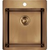 Virtuvinė plautuvė Deante Olfato Precious, ZPO_C10A, Brushed bronze