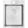 Virtuvinė plautuvė Deante Olfato ZPO_010E, Brushed steel