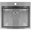 Virtuvinė plautuvė Laveo Malawi SLM_010T, Inox