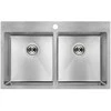 Virtuvinė plautuvė Laveo Marmara SAM_020T, Inox