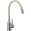 Virtuvinis maišytuvas Kuchinox NAVIRA, B53_461A, Brushed steel/rusvai gelsvas