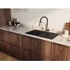 Virtuvinis maišytuvas Kuchinox OLOR U, BKR_G78D, Brushed auksinis/Juodas