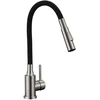 Virtuvinis maišytuvas Kuchinox VELIA, B52_762A, Brushed steel/Juodas