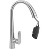 Virtuvinis maišytuvas REA Ross, Brushed Nickel Inox