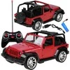 Visureigis su nuotolinio valdymo pultu, raudonas