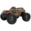Visureigis su nuotolinio valdymo pultu, 1:18, rudas