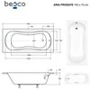 Vonia Besco Aria ProSafe, 140 x 70 cm