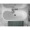 Vonia Besco Avita A-line B&amp;W 170, dešininė, su Klik-klak Baltas su persipylimu slim