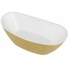Vonia Besco Ayla Glam Gold, 170 x 80 cm, su baltais dangteliais