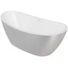 Vonia Besco Ayla Glam Sidabrinis, 170 x 80 cm, su baltais dangteliais