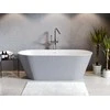 Vonia Besco Deeva Glam Sidabrinis, 180 x 80 cm, su baltu dangteliu