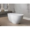 Vonia Besco Goya A-Line, 160 x 73 cm (sifonas su persipylimu chrome)