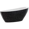 Vonia Besco Keya Glam Graphite, 165 x 70 cm, su Klik-klak Chrome