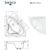 Vonia Besco Mia, 140 x 140 cm
