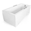 Vonia Besco Modern, 160 x 70 cm, su balta apdaila