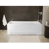 Vonia Besco Modern, 180 x 80 cm, su rifliuota balta apdaila