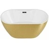Vonia Besco Navia Glam Gold, 140 x 75 cm, su juodais dangteliais