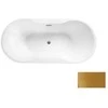 Vonia Besco Navia Glam Gold, 140 x 75 cm, su chrome sifonu