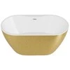 Vonia Besco Navia Glam Gold, 150 x 80 cm, su baltais dangteliais