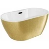 Vonia Besco Navia Glam Gold, 150 x 80 cm, su juodais dangteliais