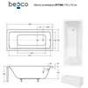 Vonia Besco Optima, 170 x 70 cm