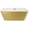 Vonia Besco Varya Glam Gold, 150 x 75 cm, su juodais dangteliais