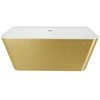 Vonia Besco Varya Glam Gold, 170 x 80 cm, su baltais dangteliais