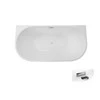 Vonia Besco Vica Glam 170 Graphite, su Chrome sifonu