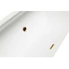 Vonia Besco Vica Slim+, 170 x 80 cm, su auksiniu sifonu