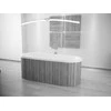 Vonia Besco Victoria, 160 x 75 cm, be apdailos, su klik-klak grafito