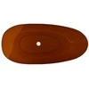 Vonia Besco Xara Earth Rust, 160 x 75 cm, su baltu dangteliu
