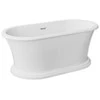 Vonia Besco Ziva, 160 x 75 cm, su sifonu su persipylimu slim chrome