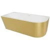 Vonia Besco Zoya Glam Gold, 150 x 75 cm, kairinė, su auksiniais dangteliais