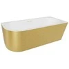 Vonia Besco Zoya Glam Gold, 150 x 75 cm, dešininė, su auksiniais dangteliais