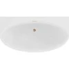 Vonia Mexen Bruna, 150 x 82 cm, Baltas + Brushed copper persipylimas