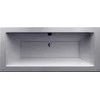Vonia Mexen Cube, 170x75 cm, Baltas+Chrome