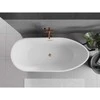 Vonia Mexen Eos, 150 x 75 cm, Baltas + Brushed copper persipylimas