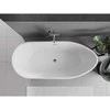Vonia Mexen Eos, 150 x 75 cm, Baltas + Chrome persipylimas