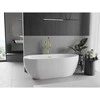 Vonia Mexen Eos, 150 x 75 cm, Baltas + Gold persipylimas