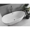 Vonia Mexen Eos, 150 x 75 cm, Baltas + Gun metal persipylimas