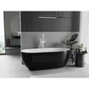 Vonia Mexen Eos, 150 x 75 cm, Baltas/Juodas + Baltas persipylimas