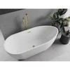 Vonia Mexen Eos, 170 x 75 cm, Baltas + Gold persipylimas