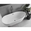 Vonia Mexen Eos, 170 x 75 cm, Baltas + Gun metal persipylimas
