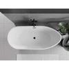 Vonia Mexen Eos, 170 x 75 cm, Baltas/Juodas + Juodas persipylimas