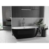 Vonia Mexen Eos, 170 x 75 cm, Baltas/Juodas + Gun metal persipylimas