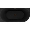 Vonia Mexen Gia, kairinė, 150 x 75 cm, Juodas matt + Brushed copper persipylimas