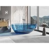 Vonia Mexen Glass Denim Transparent, 170 x 85 cm, su chromo dangteliu