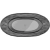 Vonia Mexen Orax Juodas Transparent, 170 x 80 cm, su chromo dangteliu - 58081708013